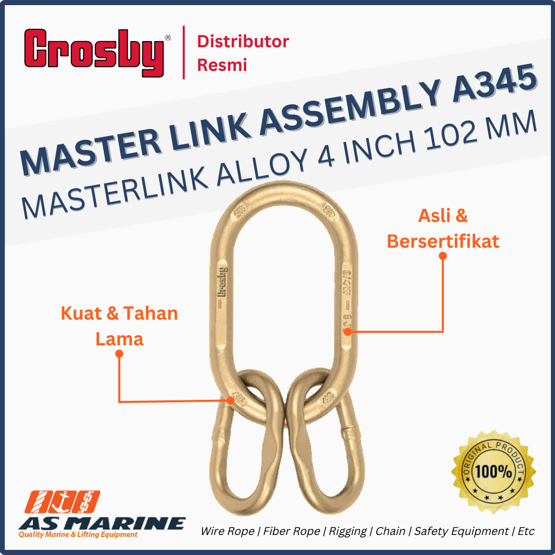 masterlink assembly a345 4 inch 102 mm