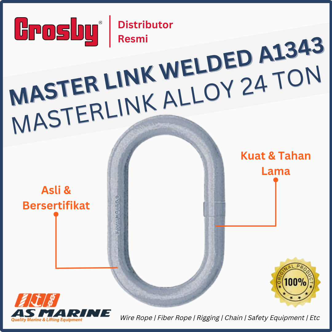 masterlink welded crosby a1343 24 ton