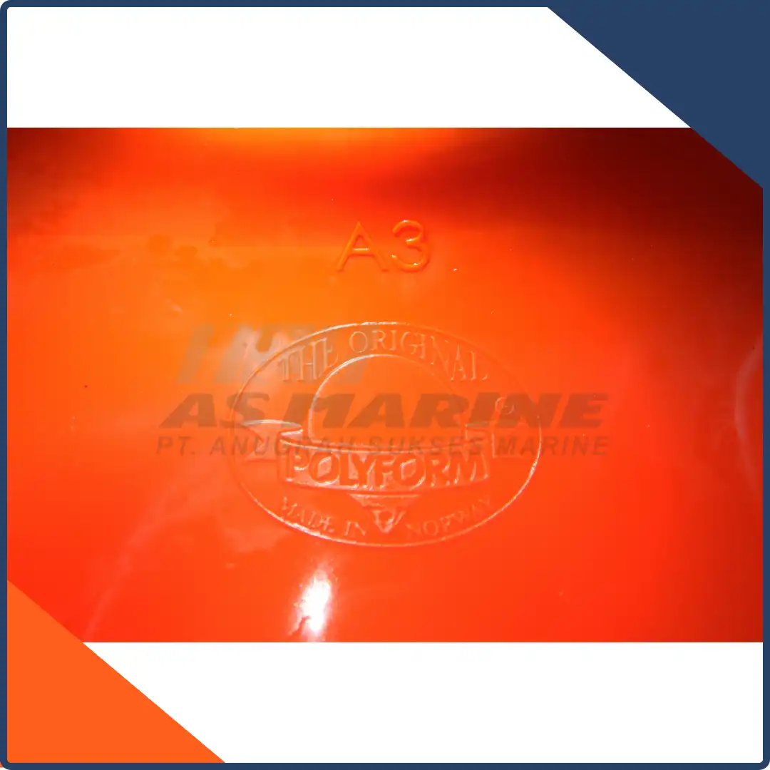 Polyform Buoy Norway A3 Orange Color