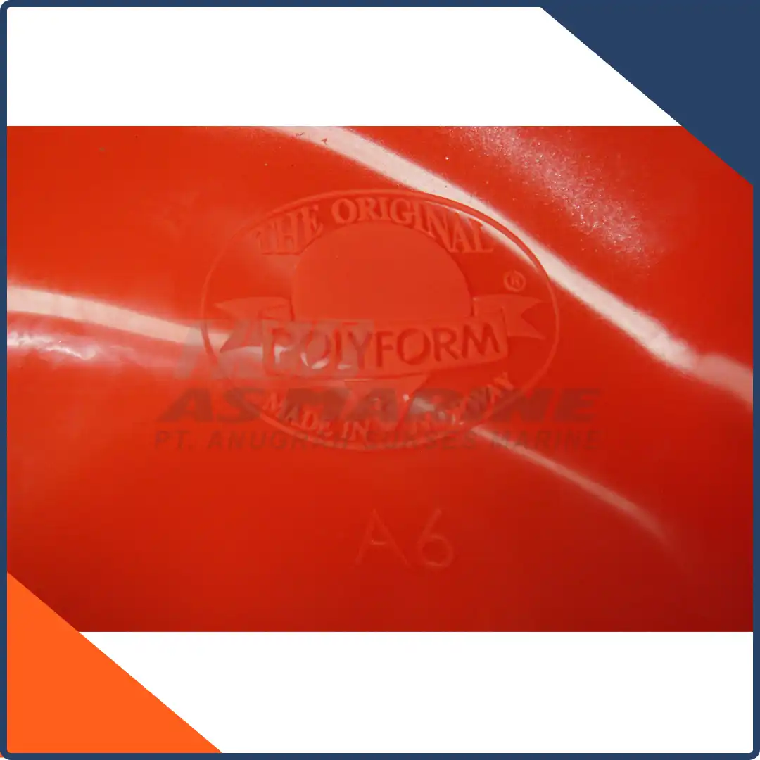 Polyform Buoy Norway A6 Orange Color