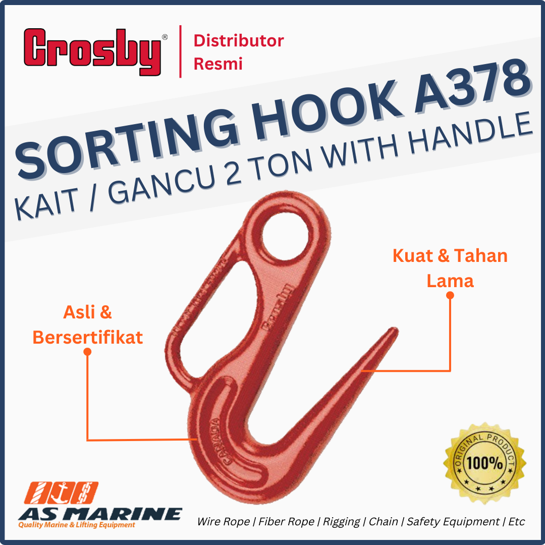 Crosby USA Sorting Hook Kait Gancu A With Handle Ton PT Anugrah Sukses Marine