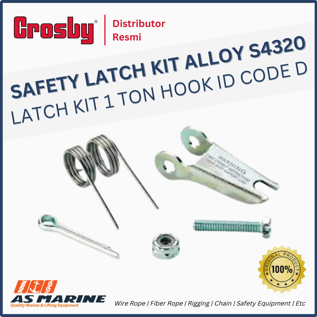 safety latch kit alloy crosby s4320 1 ton