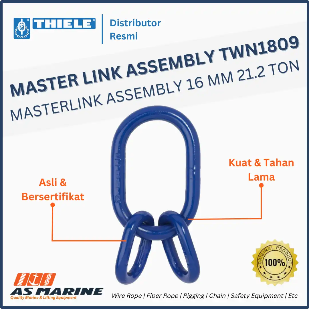 THIELE Master Link / Masterlink Assembly TWN 1809 16 mm 21.2 Ton