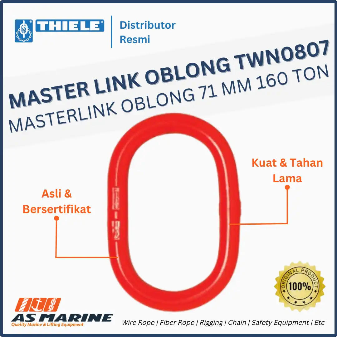 THIELE Master Link / Masterlink Oblong TWN 0807 71 mm 160 Ton