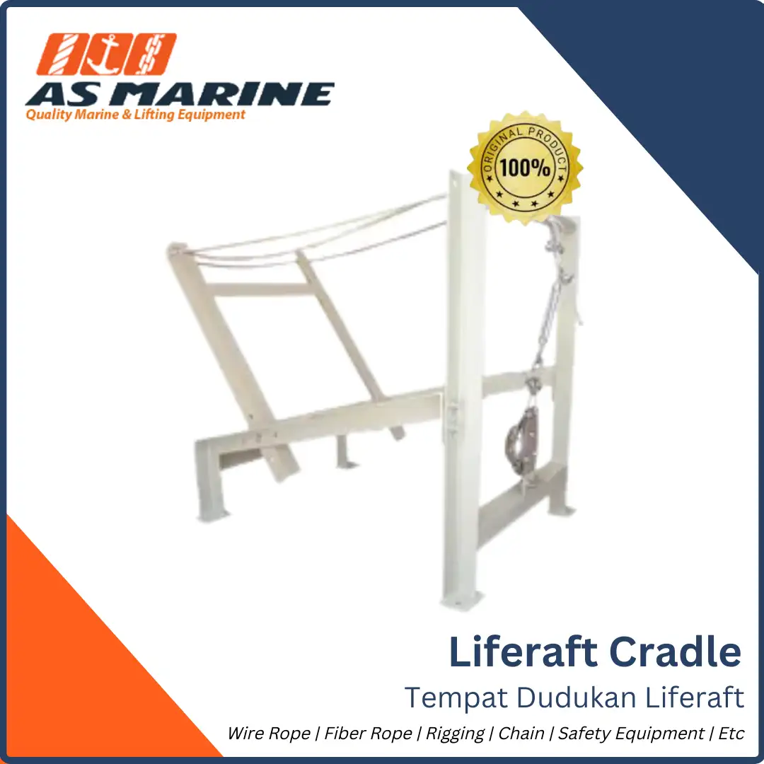 Liferaft Cradle / Dudukan Liferaft